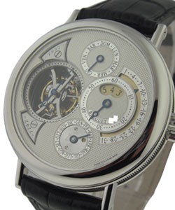 Classique Minute Repeater 250th Anniv. 1747-1997 (3 pcs Platinum on Strap with Silver Dial