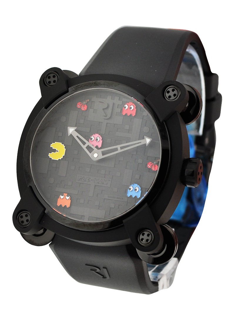 Romain Jerome Moon Invader Pac Man 46mm in Black PVD
