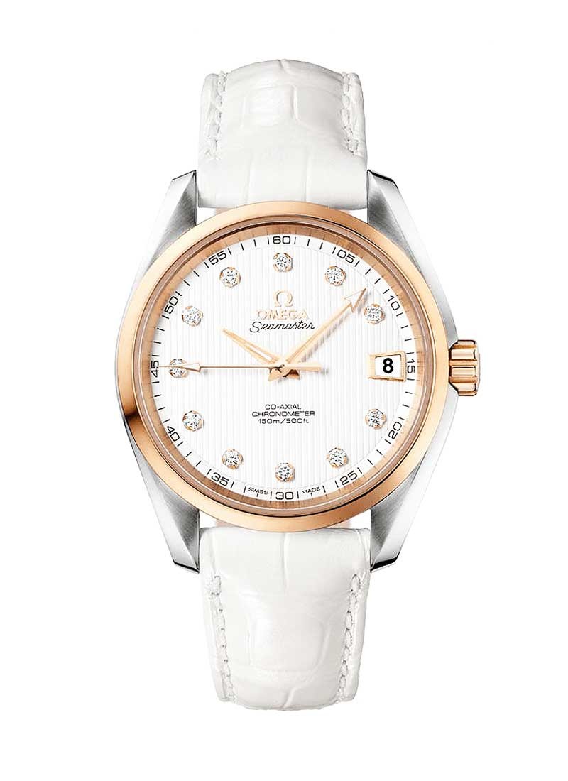 Omega Seamaster Aqua Terra Mid-size in Steel with Rose Gold