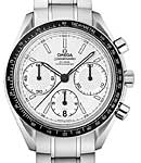 Speedmaster Racing Special Editions Automatic in Steel Steel on Bracelet with Silver Dial - Silver Subdials