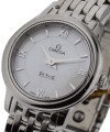 De Ville Prestige 24.4mm in Steel on Steel Bracelet with Mother of Pearl Dial