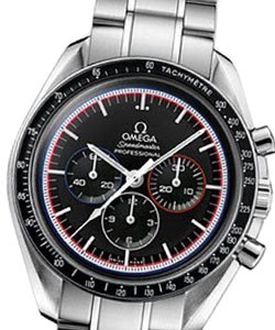 Speedmaster 40th Anniversary Moonwatch in Steel Steel on Bracelet with Black Dial - Limited to 1971 pcs