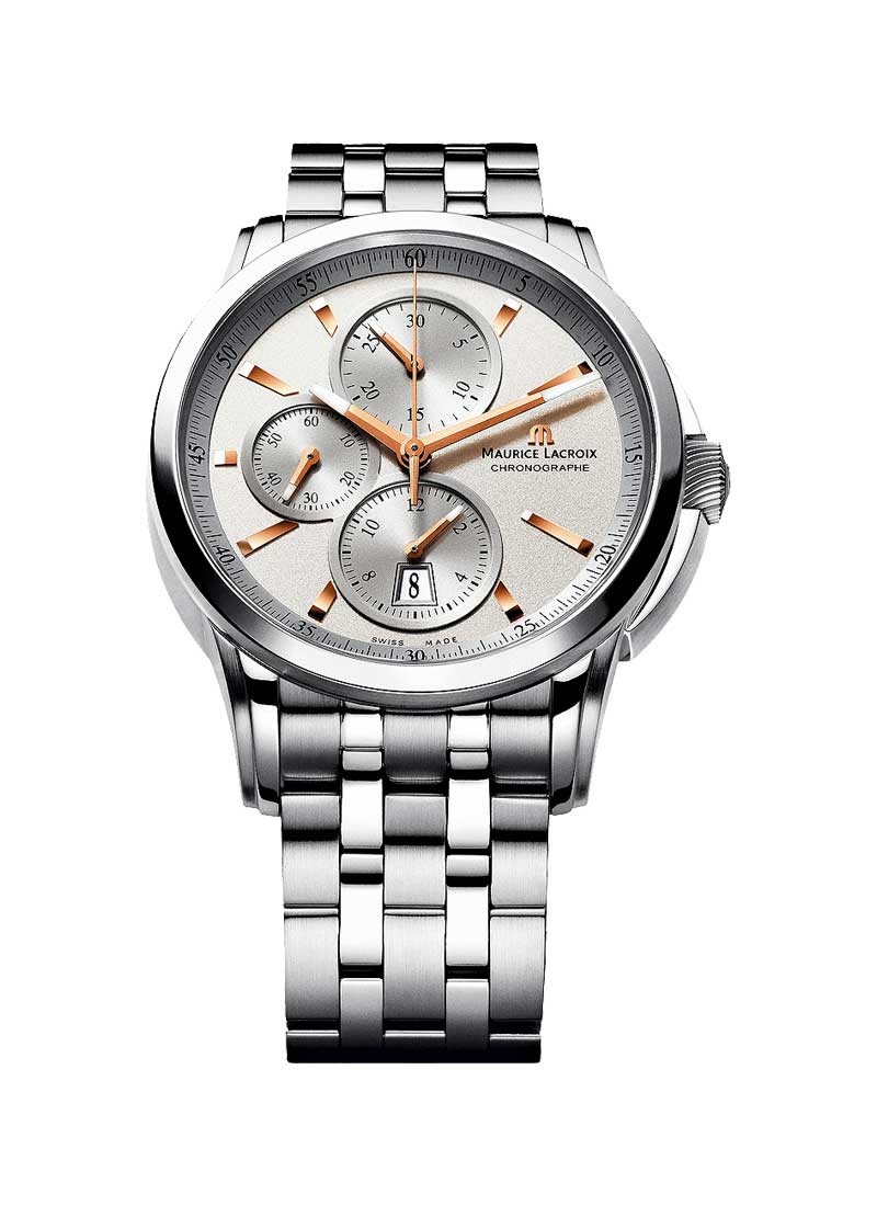 Maurice Lacroix Pontos Chronograph Automatic Men's in Steel