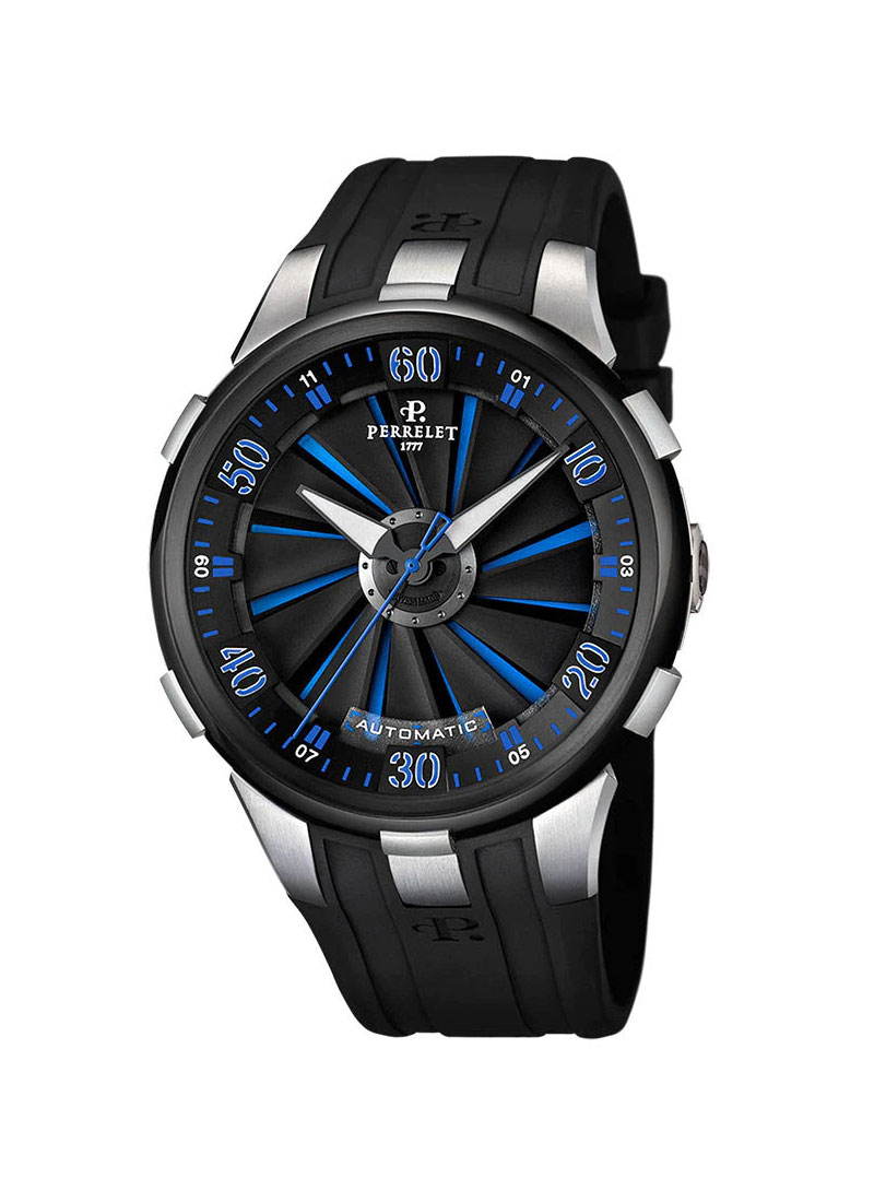 Perrelet Turbine XL Men's Automatic in Black DLC Case