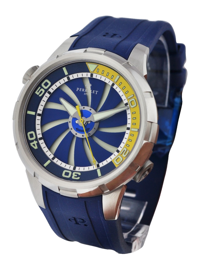 Perrelet  Turbine Diver Mens Automatic in Titanium