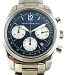 Sport Classique Chronograph Automatic in Steel on Steel Bracelet with Blue Dial