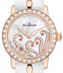 Ladybird Ultraplate  Diamond Bezel Rose Gold on Strap with Diamond Dial