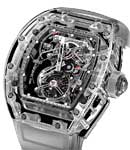 RM56-01 Tourbillon Sapphire - Limited to 5 pcs Sapphire on Strap with Skeleton Dial