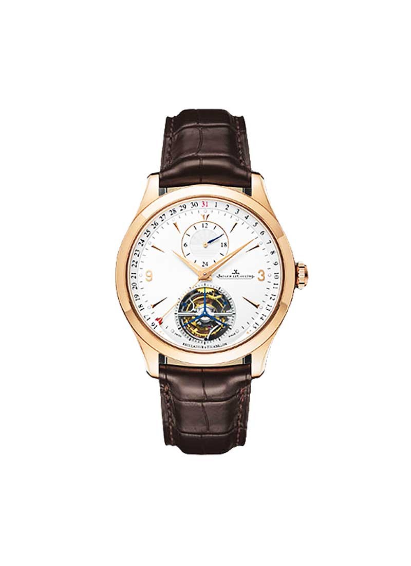 Jaeger - LeCoultre Master Series Tourbillon Dual Time in Rose Gold