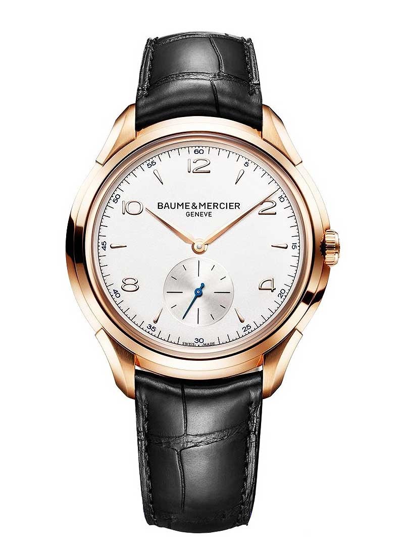 Baume & Mercier Clifton Small Seconds in Rose Gold