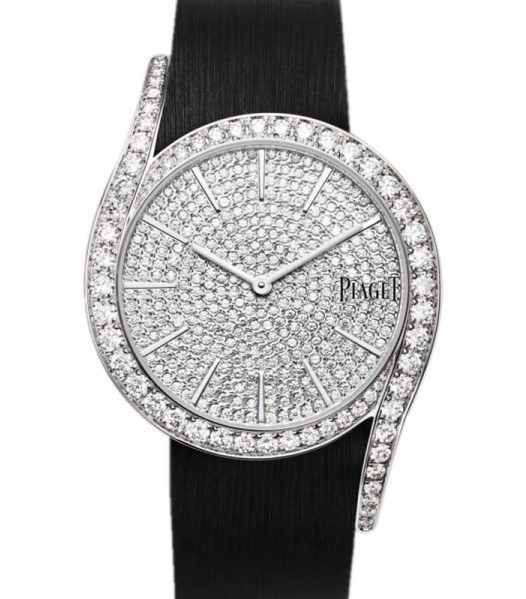Piaget Limelight Gala in White Gold with Diamond Bezel
