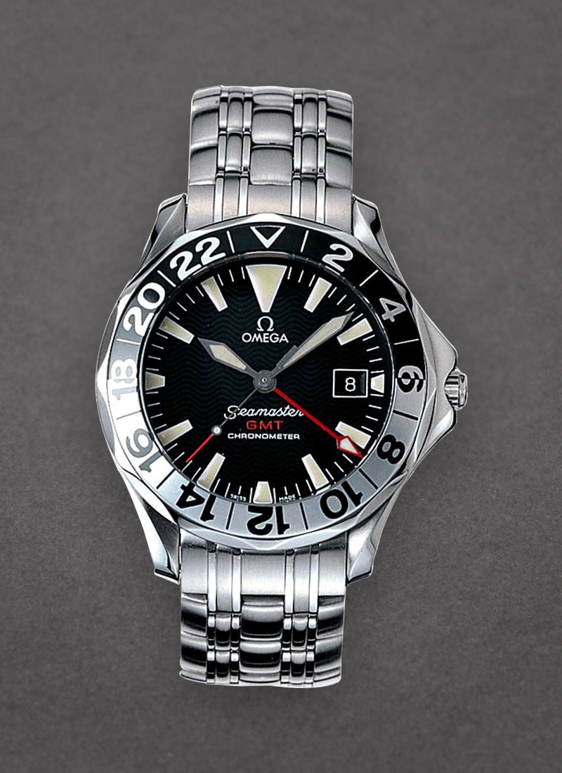 Omega seamaster diver 300m gmt best sale