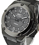 Ingenieur Automatic AMG Black Series in Black Ceramic on Black Rubber and Black Stamped Calfskin Inlay Strap with Black Dial