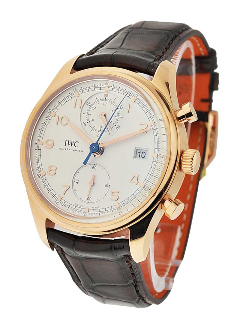 IWC Portuguese Chronograph Classic in Rose Gold