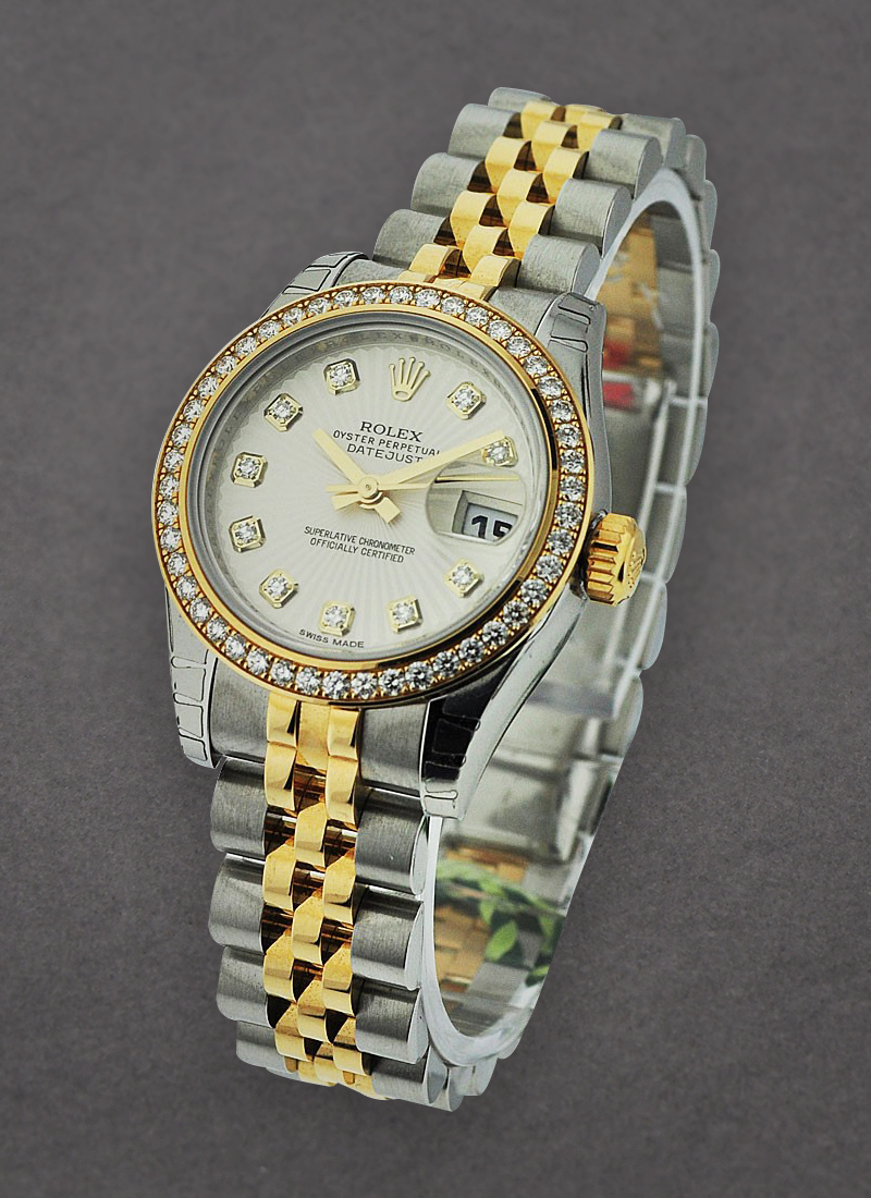 Rolex Unworn Datejust in Steel with Diamond Bezel