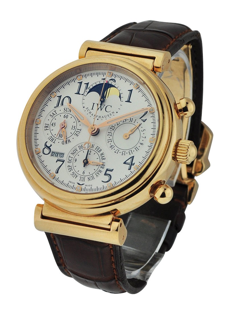 3758 IWC Da Vinci Old Style Old Style Perpetual Chrono Rose Gold