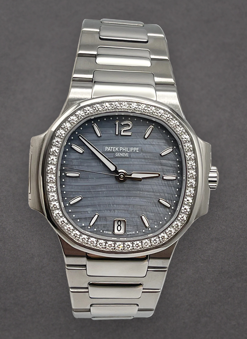 Patek Philippe 7018 Lady's Nautilus with Diamond Bezel