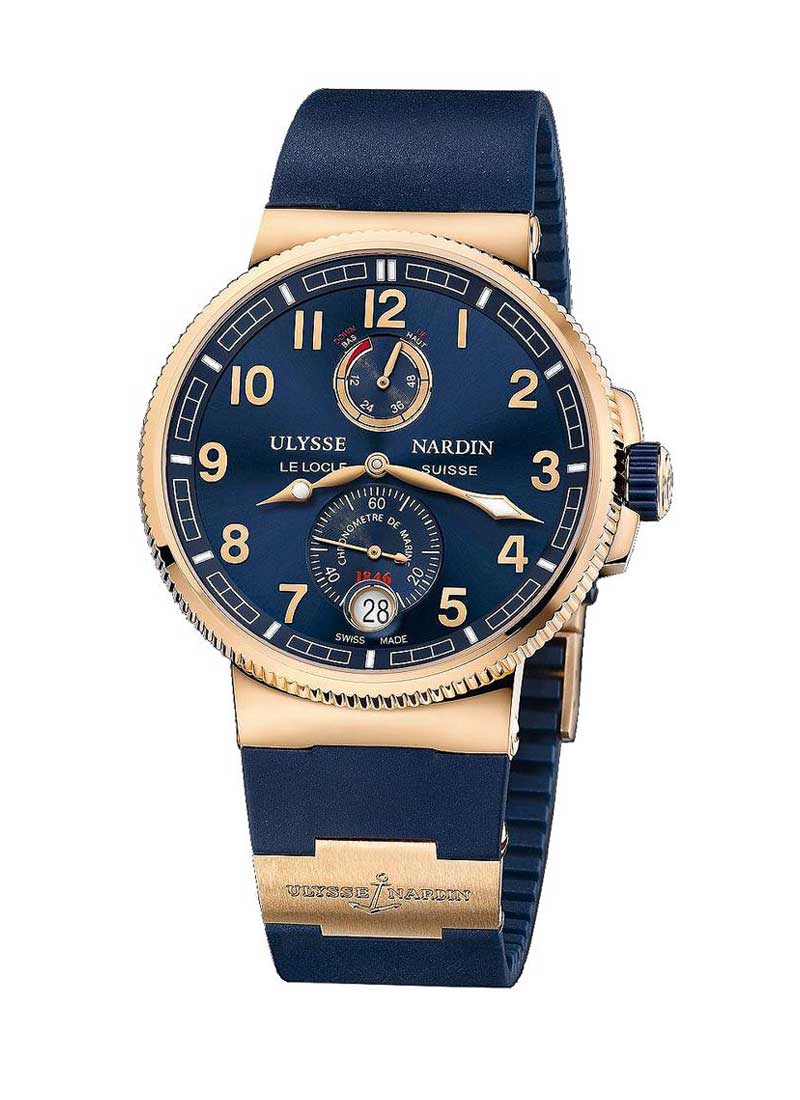 Ulysse Nardin Marine Chronometer 43mm in Rose Gold