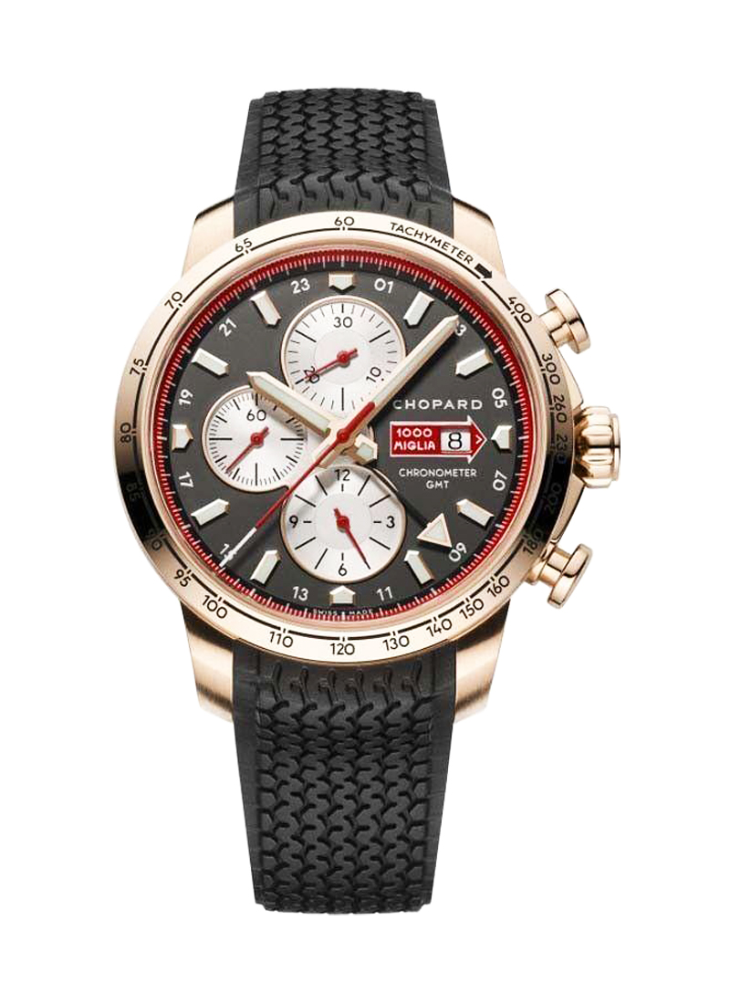 Chopard Mille Miglia Chronograph 2013 in Rose Gold 
