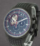 El Primero Chronomaster Bullit Chronograph in Ceramicized Aluminum On Black Rubber Strap with Carbon Fiber Dial