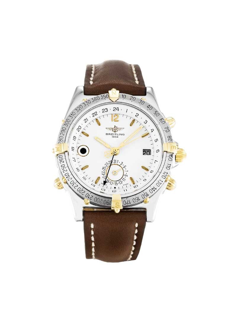 Breitling Duograph Double Date GMT Automatic in 2-Tone
