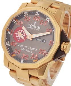 Admiral's Cup Porto Cervo  Marina in Rose Gold on Rose Gold Bracelet with Bronze Dial 100 pcs made