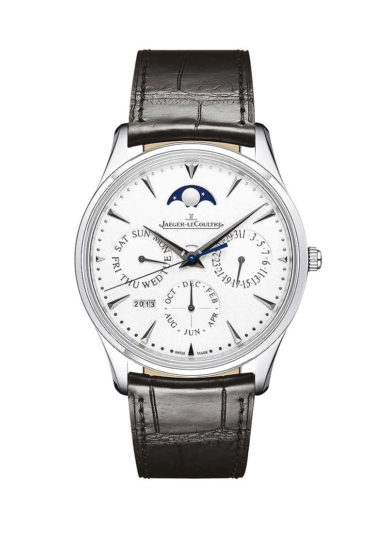 Jaeger - LeCoultre Master Ultra Thin Perpetual Calendar in White Gold
