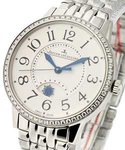 Rendez-Vous Night and Day with Diamond Bezel Steel on Bracelet with Silver Dial