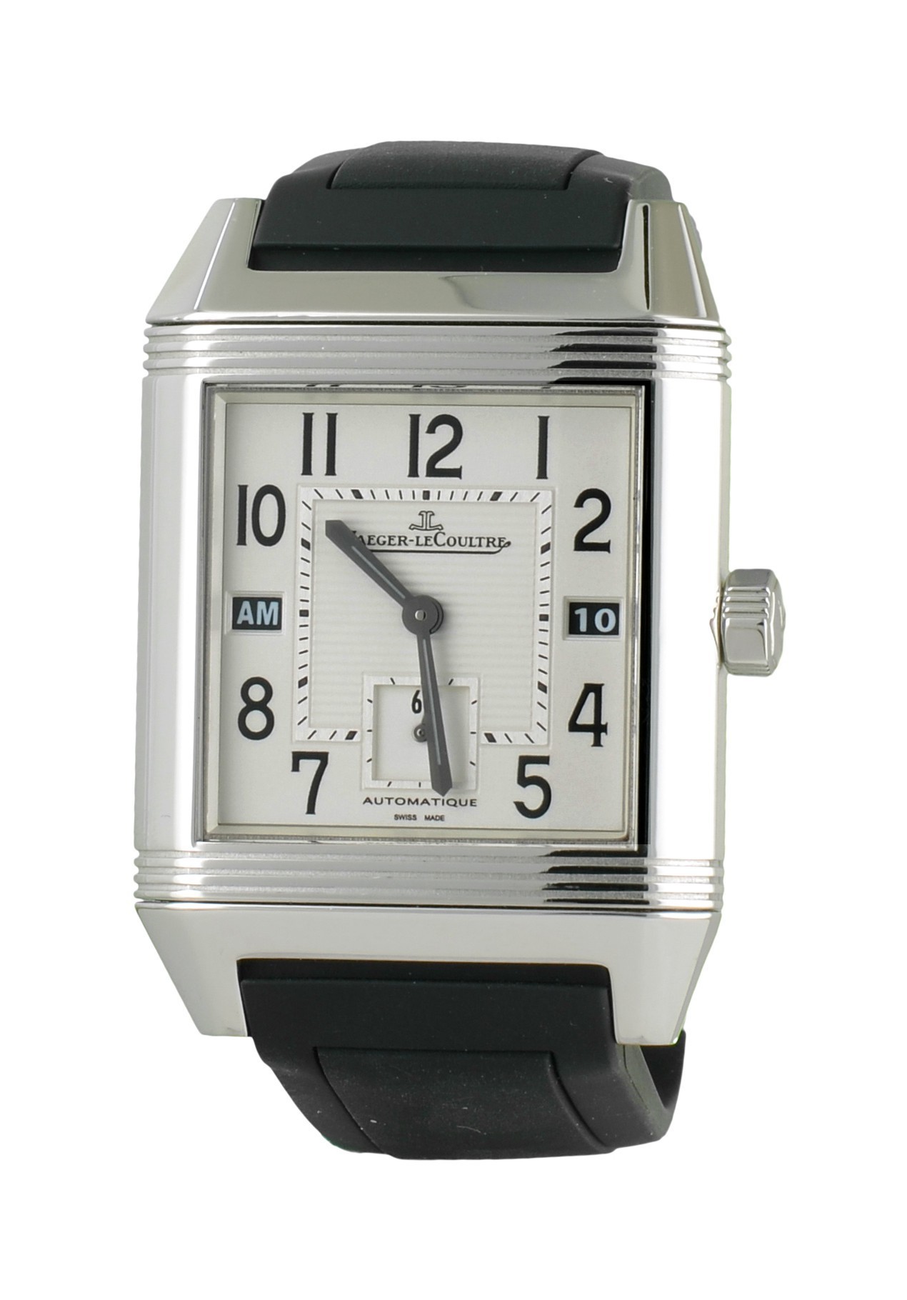 Jaeger - LeCoultre Reverso Squadro Hometime Automatic in Steel