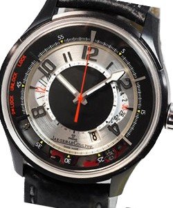 Amvox II Chrono Aston Martin in Titanium On Black Leather Strap with Black Dial - Limited Edition of 750pcs