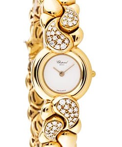 Casmir Ladies Automatic in Yellow Gold On Yellow Gold Diamond Bracelet with MOP Dial
