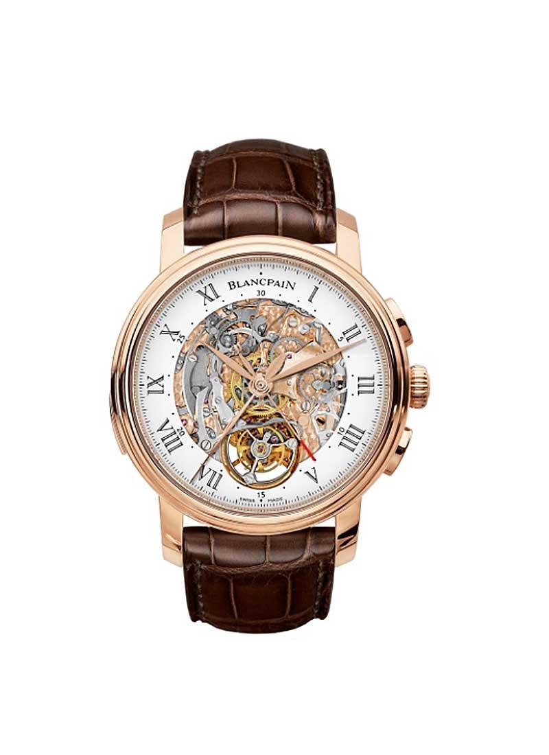 Blancpain Le Brassus Tourbillon Carrousel 45mm Automatic in Rose Gold