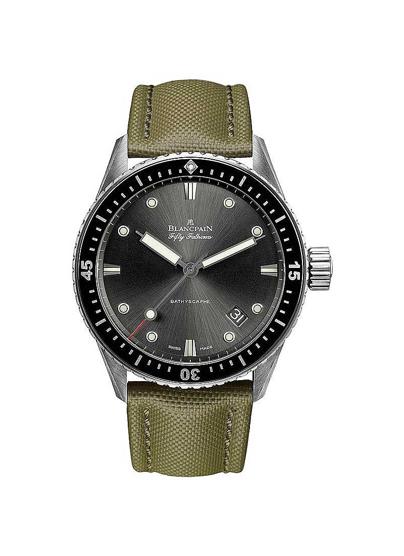 Blancpain Fifty Fathoms Bathyscaphe 43mm in Stainless Steel