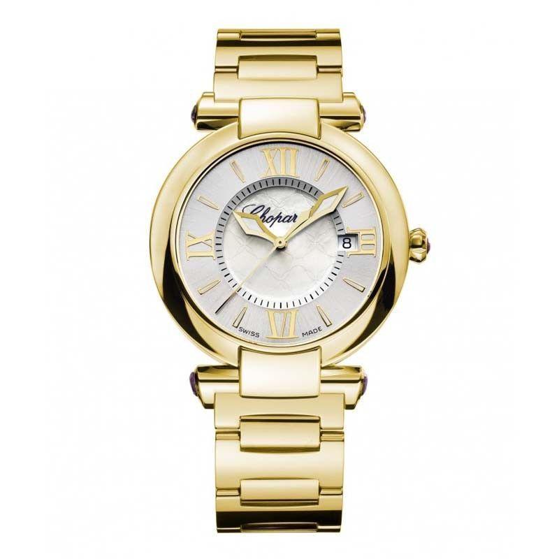 Imperiale 36mm Ladies Quartz in Yellow Gold On Yellow Gold Bracelet with Mother of Pearl Dial
