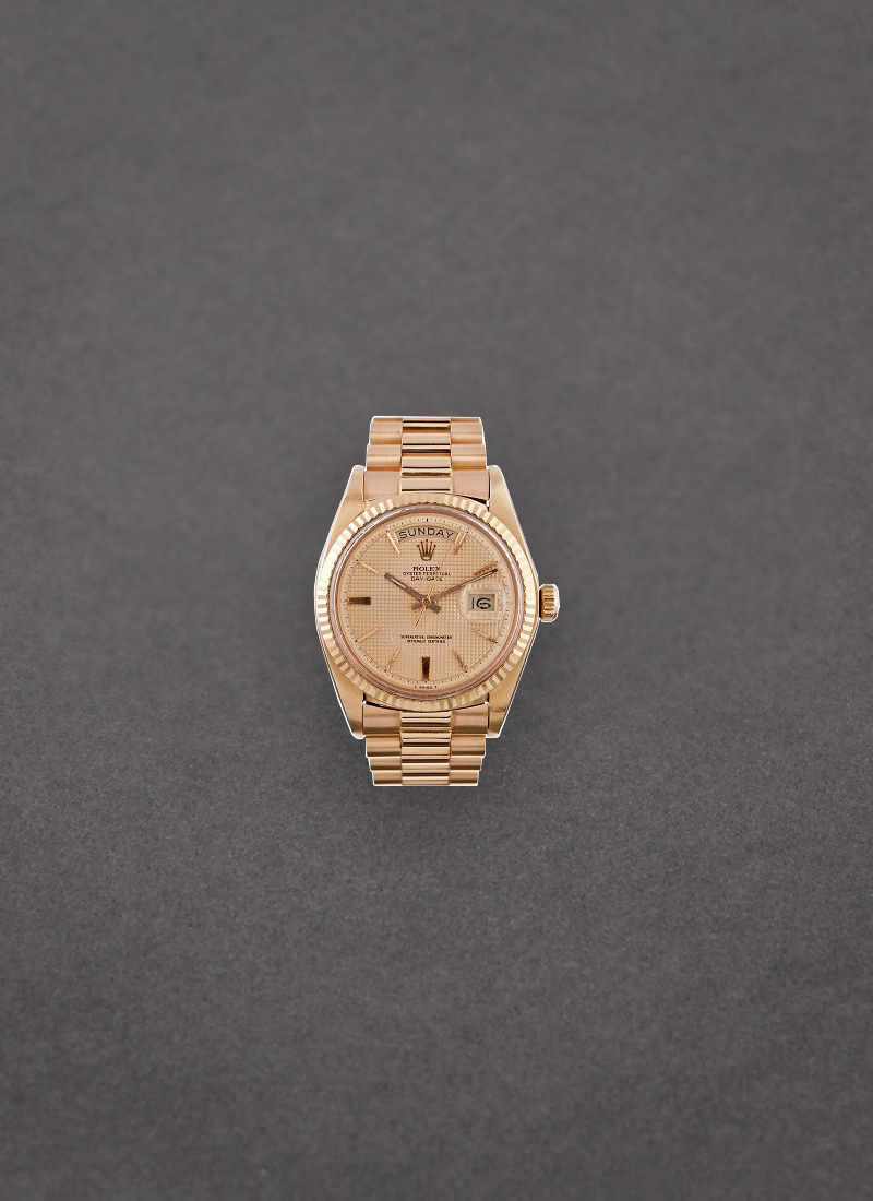 Pre-Owned Rolex Vintage Day Date President in Rose Gold