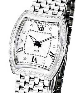 Specials in Stainless Steel with Diamond Bezel on Steel Bracelet with Silver Diamond Dial