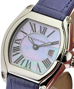  Lady''''s Roadster with Blue MOP Dial Stainless Steel on Strap