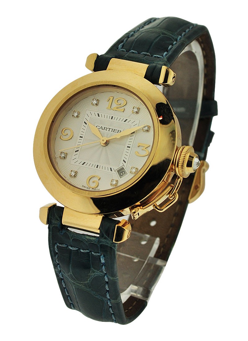 Cartier Pasha 32mm in Yellow Gold