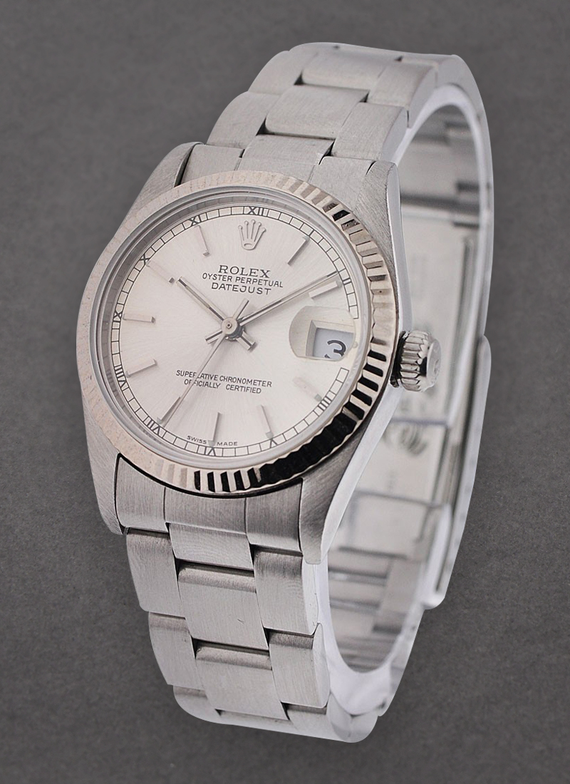 Pre-Owned Rolex Steel Mid Size Datejust 78274 with Oyster Bracelet