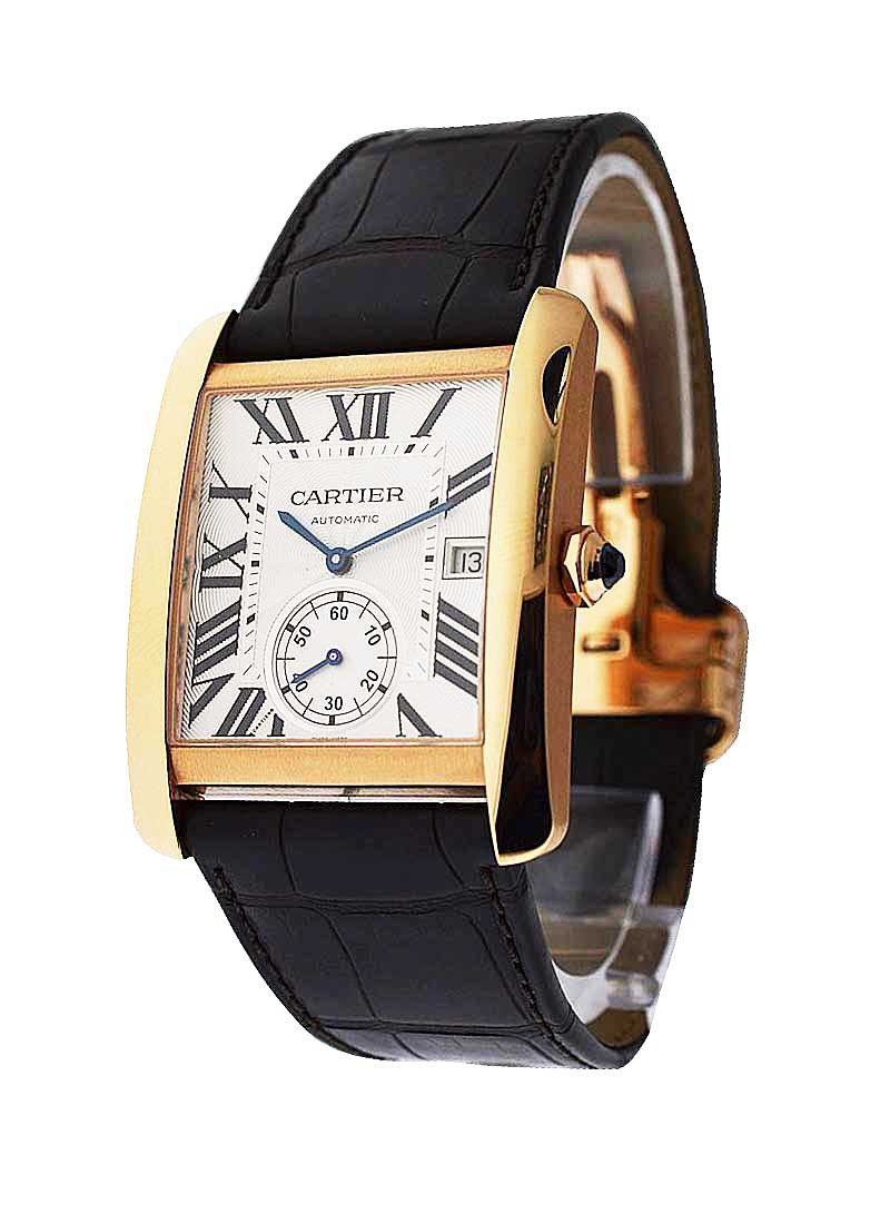 Cartier Tank MC with Small Seconds in Rose Gold