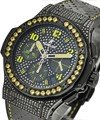 Big Bang Black Fluo Yellow Automatic in Black PVD Steel 41mm with Yellow Sapphire Bezel and Diamond Dial