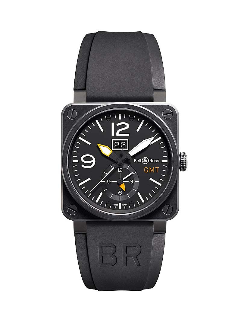 Bell & Ross BR03-51  Insturment - GMT Automatic in Black PVD Steel