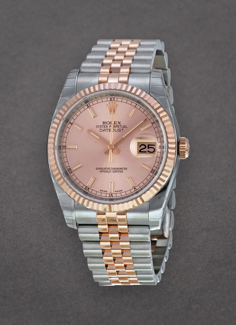 Rolex Unworn Datejust 2-Tone 36mm with Fluted Bezel