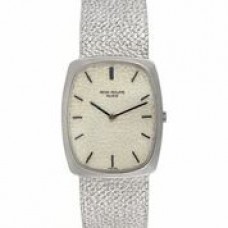 Patek Philippe Classic Mens Manual in White Gold - Discontinued 