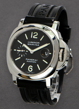 Panerai PAM 00104 PAM 104 - Marina New Style Closed Six Dial in Steel PAM 00104