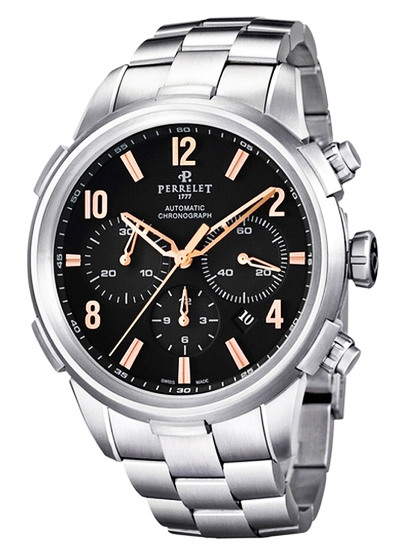 Perrelet Class-T Chronograph Automatic in Steel