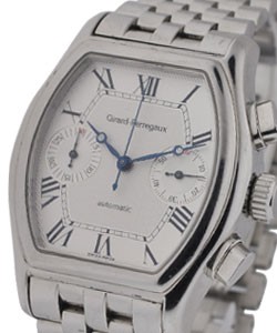 Richeville Chronograph Mens Automatic in Steel On Steel bracelet with Silver Dial