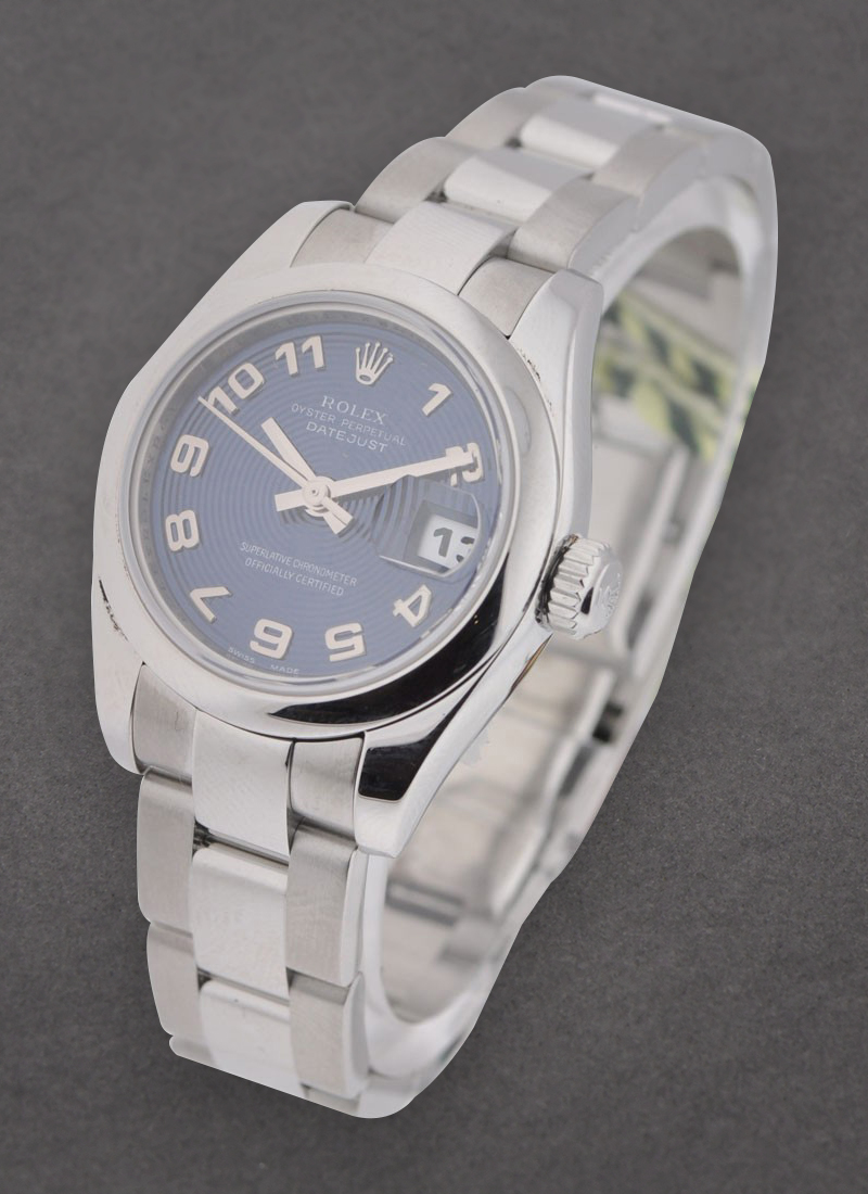 Pre-Owned Rolex Lady's Datejust in Steel with Smooth Bezel