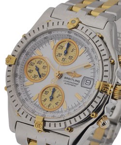 Chronomat 38mm 2-Tone on Bracelet Mother of Pearl Dial