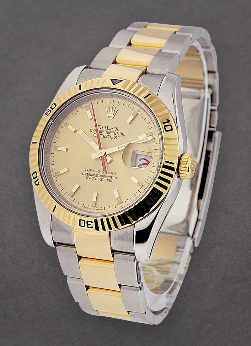 Pre-Owned Rolex Datejust 36mm 2-Tone with Turn-O-Graph Bezel